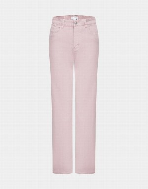 Jeans Urban Revivo Directo Leg Mujer Rosas | NFT2866AU