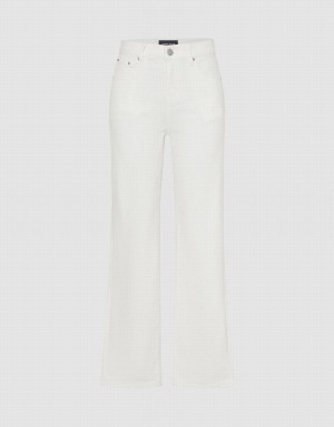 Jeans Urban Revivo Directo Mujer Blancos | VNK2853EN