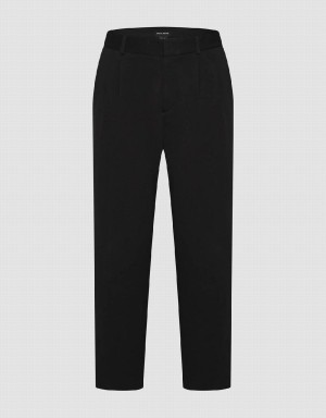 Pantalon Urban Revivo Directo Hombre Negros | KGV4629MB