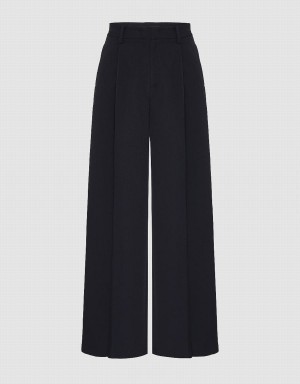 Pantalon Urban Revivo Directo Mujer Azules | NJW8860UT