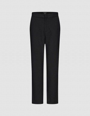 Pantalon Urban Revivo Flare Mujer Negros | GDP608AJ