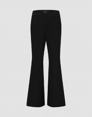 Pantalon Urban Revivo Flare Mujer Negros | FWI9181UW