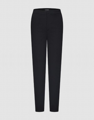 Pantalon Urban Revivo Flare Mujer Negros | LCZ456ZI