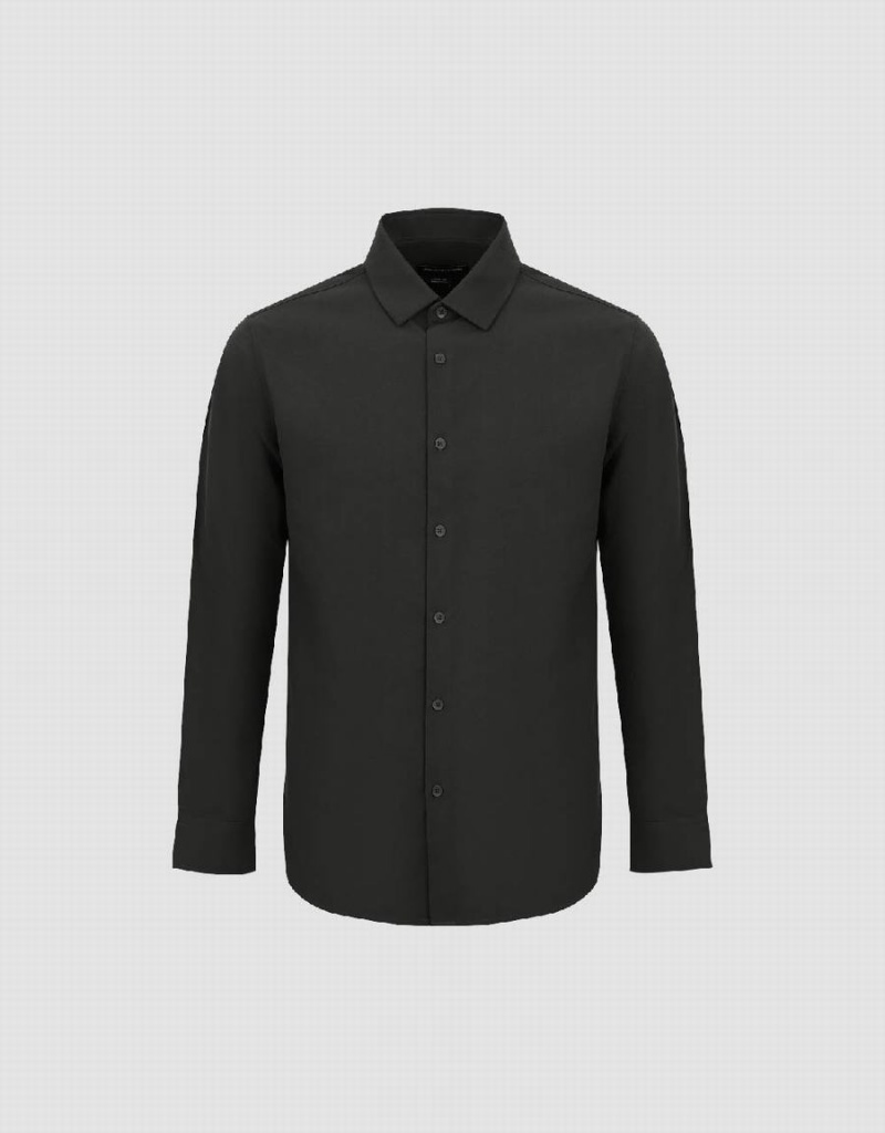 Camisas Urban Revivo Button Up Directo Hombre Verdes | BXV5018AV