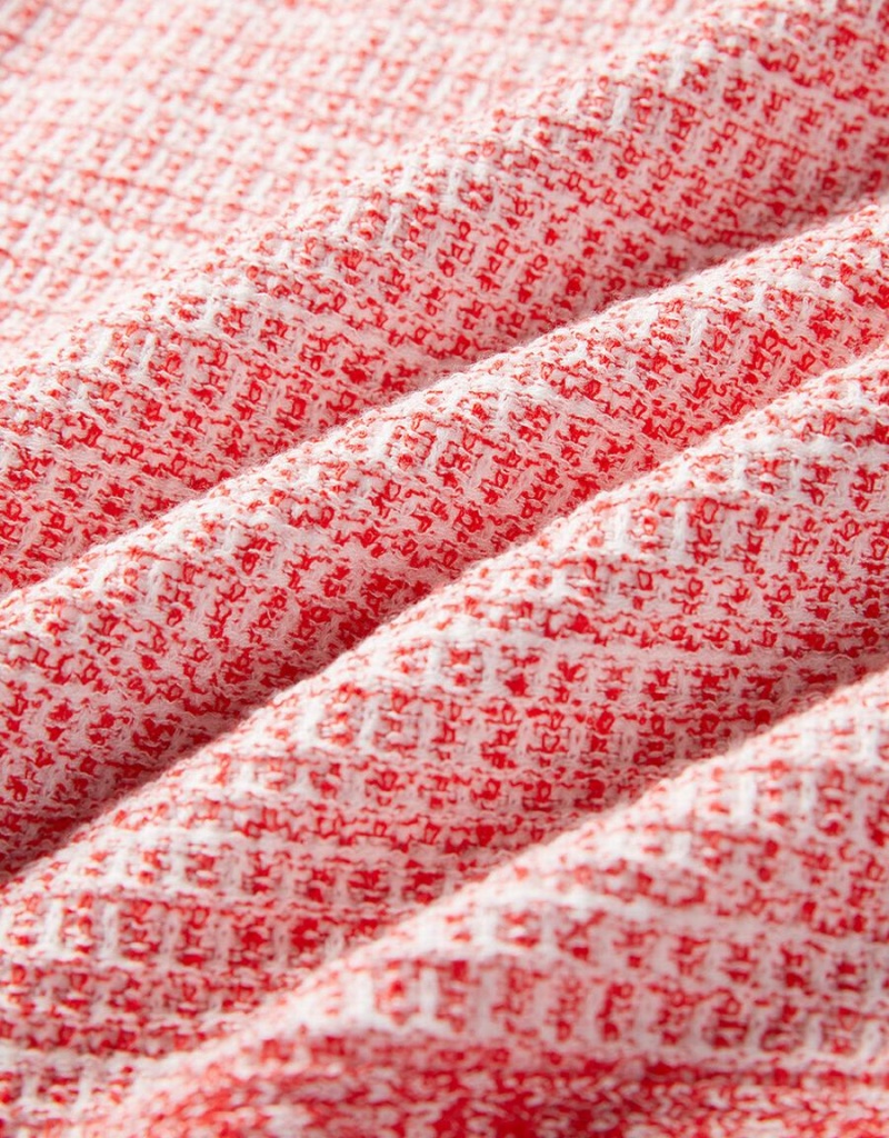 Camiseta sin Manga Urban Revivo Button Front Knit Mujer Rojos | VIS9616FR