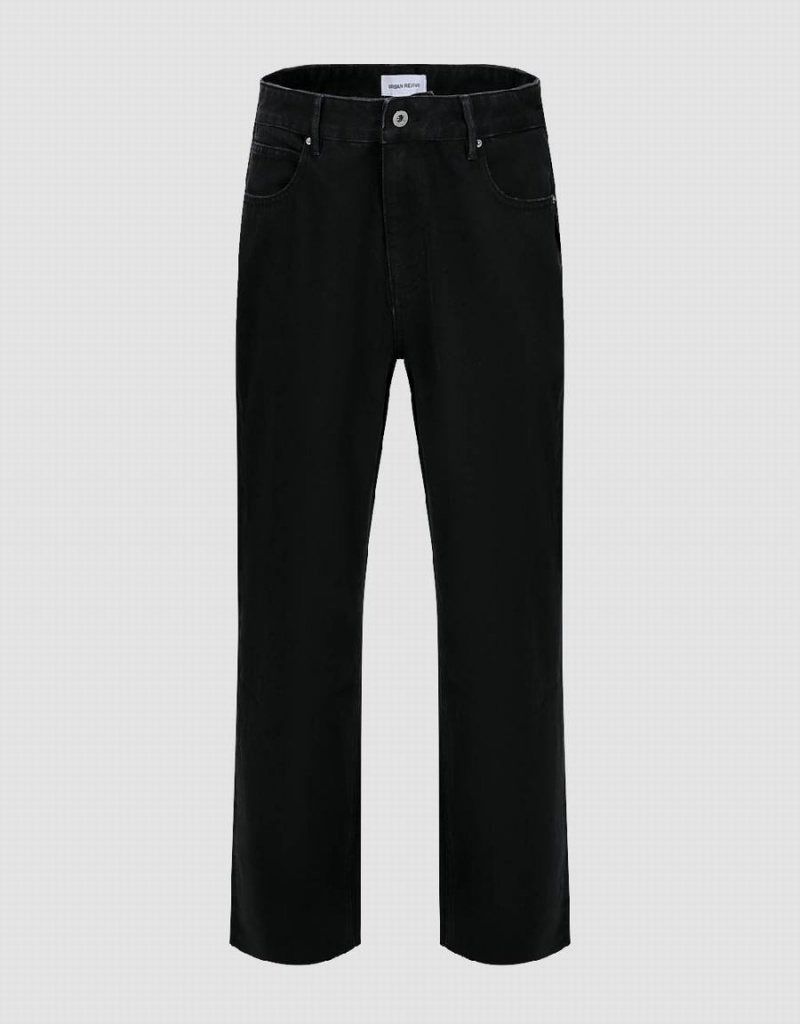 Jeans Urban Revivo Directo Hombre Negros | ZXB7522XT