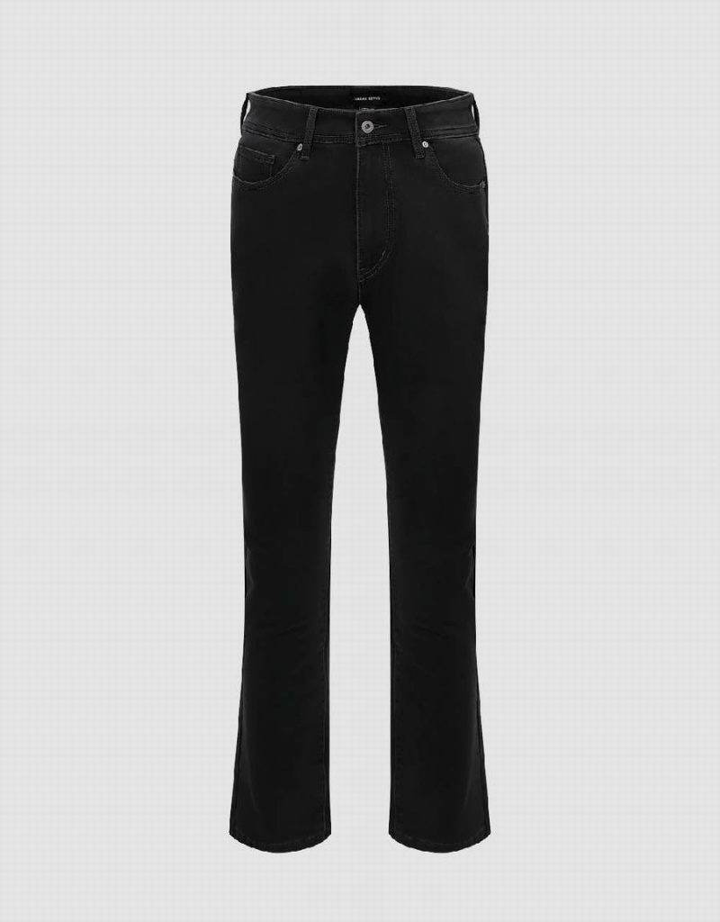 Jeans Urban Revivo Directo Hombre Negros | THJ248EH