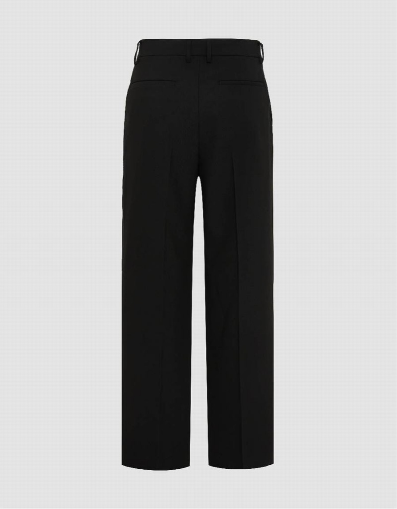 Pantalon Urban Revivo Carrot Fit Hombre Negros | RIP3582ST
