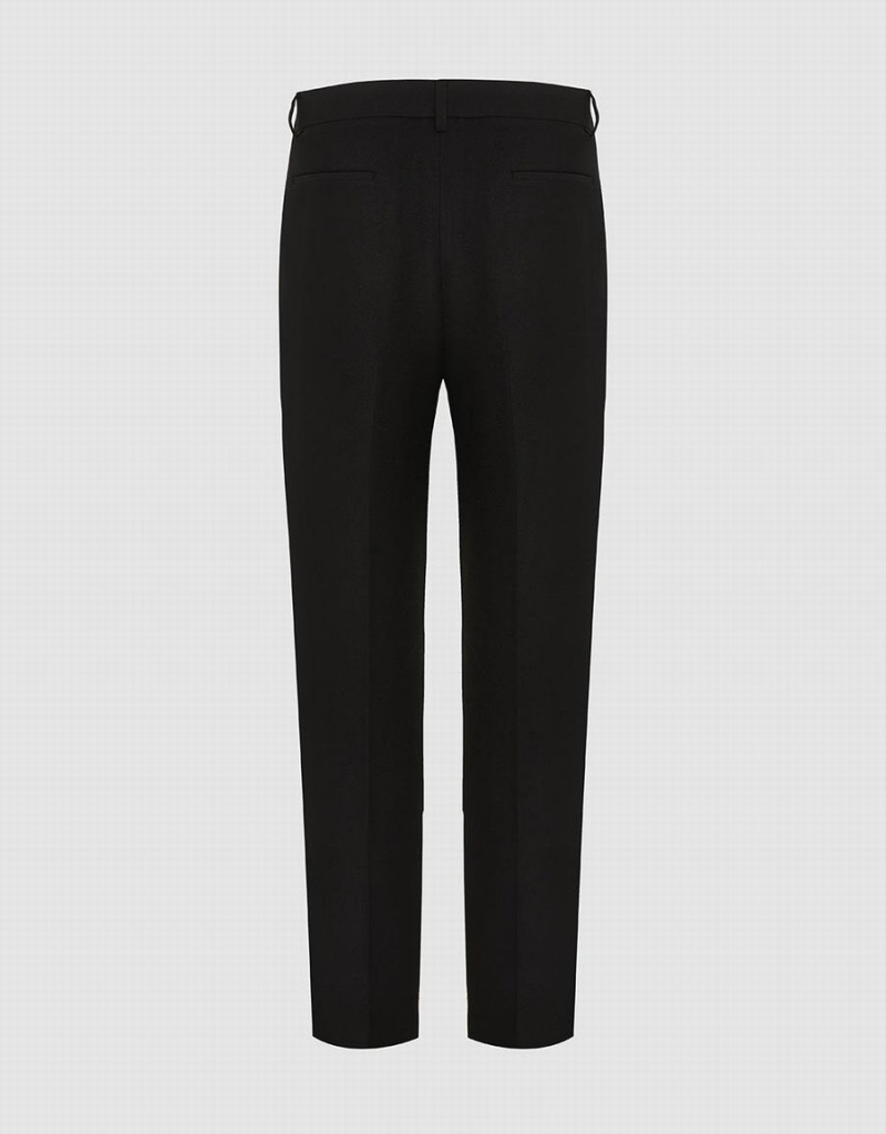 Pantalon Urban Revivo Carrot Fit Hombre Negros | TPL2814NN