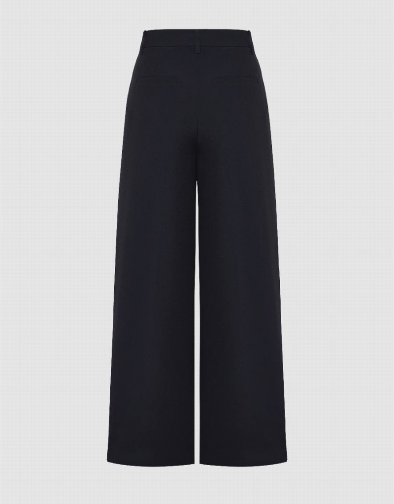 Pantalon Urban Revivo Directo Mujer Azules | NJW8860UT