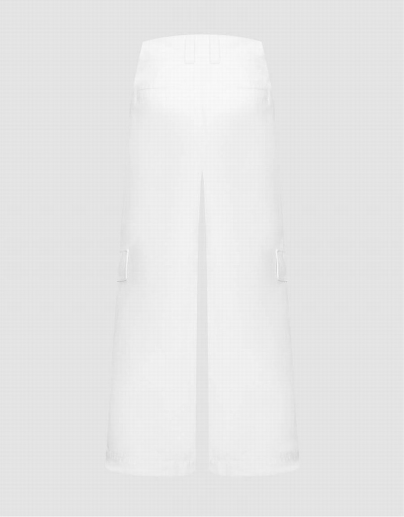 Pantalon Urban Revivo Directo Mujer Blancos | XSV654KT