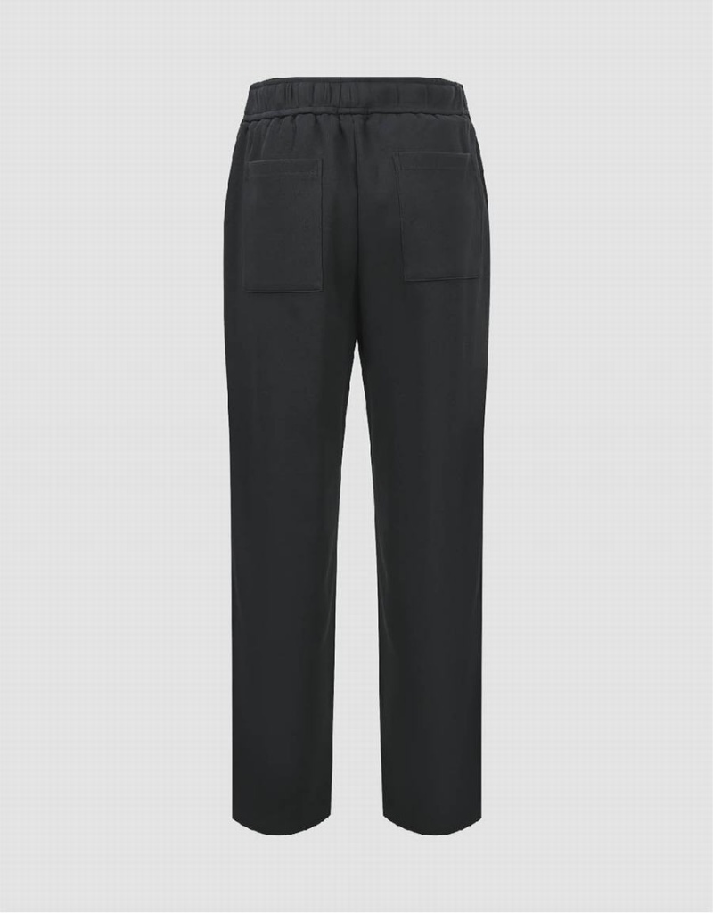 Pantalon Urban Revivo Drawstring Cintura Carrot Fit Hombre Grises Oscuro | CEZ4020GJ