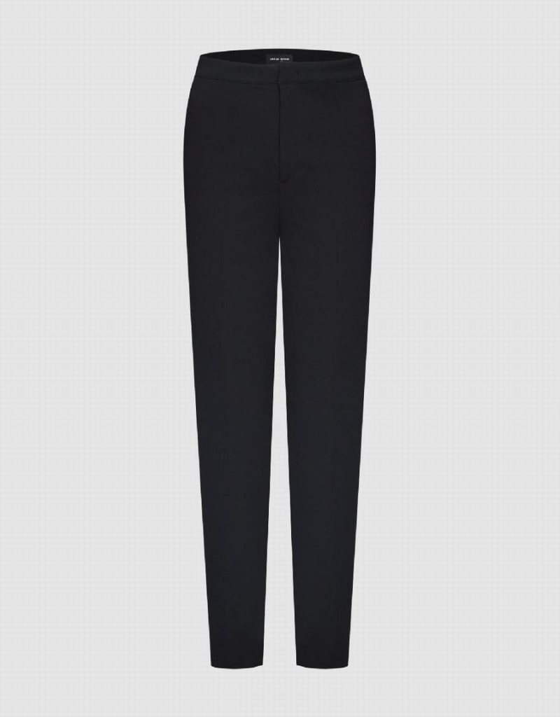 Pantalon Urban Revivo Flare Mujer Negros | LCZ456ZI