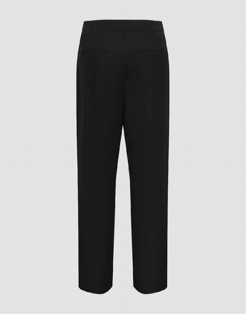 Pantalon Urban Revivo Tailored Carrot Fit Mujer Negros | ROZ246XB