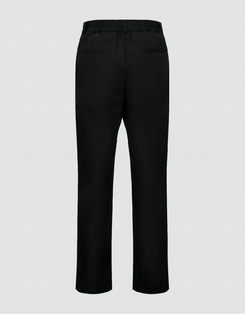 Pantalon Urban Revivo Thin Carrot Fit Hombre Negros | EGY6495ID