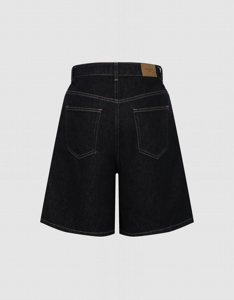 Short Urban Revivo Denim Mujer Azules | EZN1268EE
