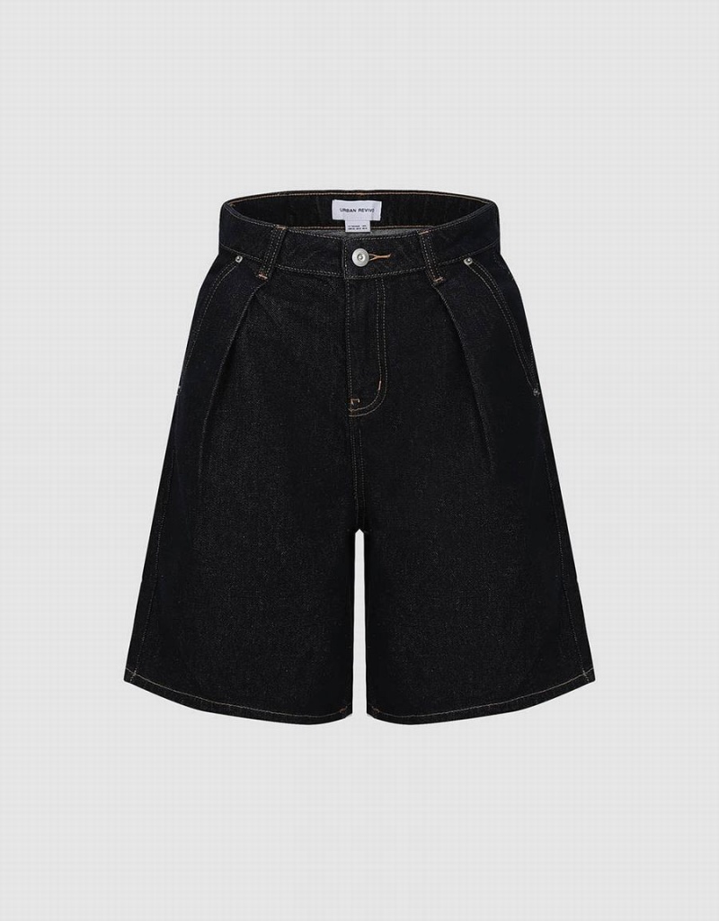 Short Urban Revivo Denim Mujer Azules | EZN1268EE
