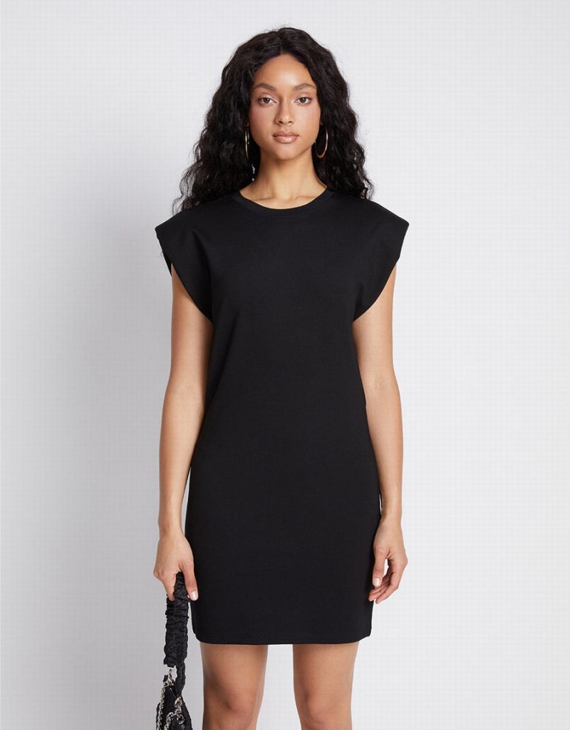 Vestido Urban Revivo Cut Out Back Sin Manga Mujer Negros | IRT5855TN