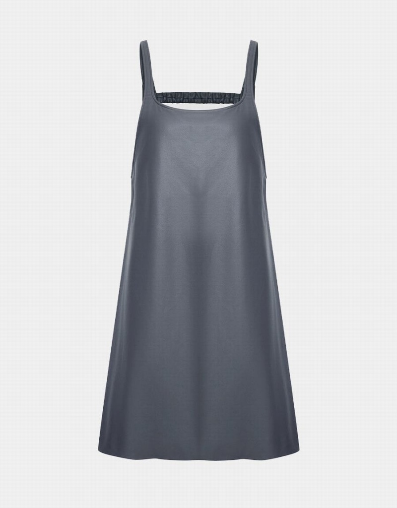 Vestido Urban Revivo Minimalist Cami Mujer Grises Claro | JPK8167CN